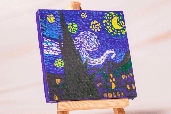tiny starry night