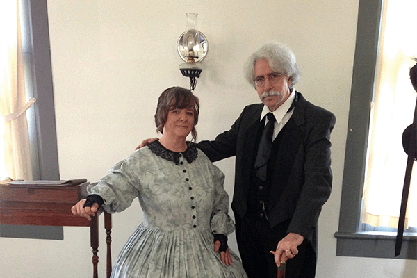 Sara Showman and Mark Dawidziak